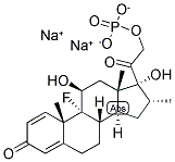 Dexamethasone sodium phosphate Struktur