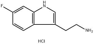 6-Fluorotryptamine hydrochloride Structure