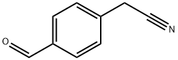 2-(4-甲酰基苯基)乙腈 结构式