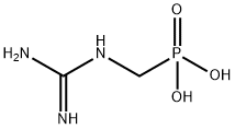 guanidinomethylphosphonic acid Structure