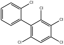 2,2',3,4,6-ペンタクロロビフェニル 化学構造式