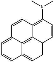 1-Pyrenamine, N,N-dimethyl 化学構造式