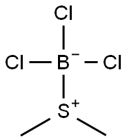三氯化硼甲硫醚络合物 结构式
