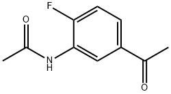 N-(5-Acetyl-2-fluorophenyl)acetamide Struktur