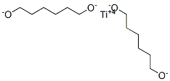 1,6-ヘキサンジオール/チタン(IV) 化学構造式