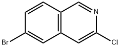 6-溴-3-氯异喹啉,552331-06-3,结构式