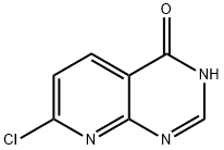 7-クロロピリド[2,3-D]ピリミジン-4-オール 化学構造式