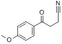 4-(4-甲氧基苯基)-4-氧代丁腈, 55234-56-5, 结构式