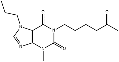 プロペントフィリン 化学構造式