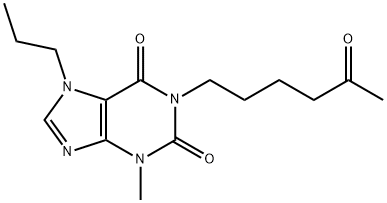 PROPENTOFYLLINE Struktur