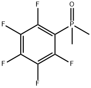 ジメチル(ペンタフルオロフェニル)ホスフィンオキシド 化学構造式