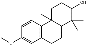 1,2,3,4,4a,9,10,10a-Octahydro-7-methoxy-1,1,4a-trimethyl-2-phenanthrol Structure