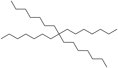 8,8-Diheptylpentadecane Structure