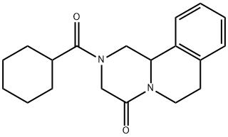 吡喹酮,55268-74-1,结构式