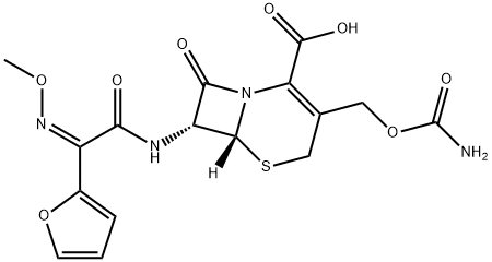 头孢呋辛,55268-75-2,结构式