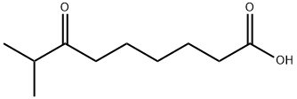 8-メチル-7-オキソノナン酸 化学構造式