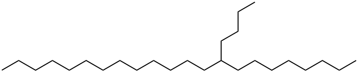 9-ブチルドコサン 化学構造式