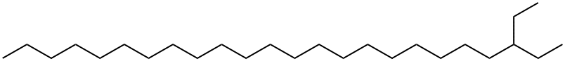 3-Ethyltetracosane Struktur