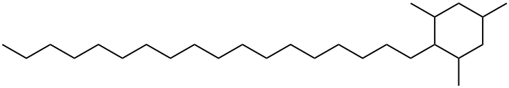 1,3,5-Trimethyl-2-octadecylcyclohexane, 55282-34-3, 结构式