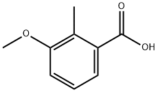 3-Methoxy-2-methylbenzoic acid Struktur