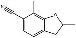 2,3-二氢-6-氯-2,7-二甲基苯并呋喃, 55289-13-9, 结构式