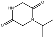 2,5-Piperazinedione,1-(1-methylethyl)-(9CI) Structure