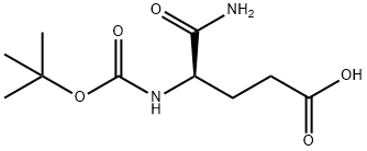 BOC-D-GLU-NH2 Struktur