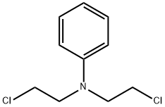 N,N-双(2-氯乙基)苯胺, 553-27-5, 结构式
