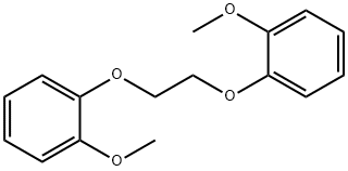 1,2-bis(2-methoxyphenoxy)ethane  Struktur