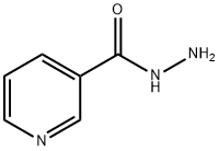 3-吡啶甲酰肼,553-53-7,结构式
