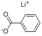 Lithium benzoate Struktur