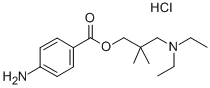 Dimethocaine Hydrochloride Structure
