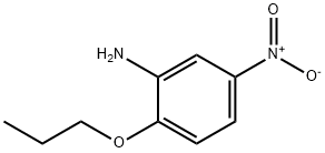 5-ニトロ-2-プロポキシアニリン 化学構造式