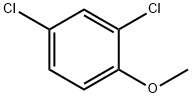2,4-ジクロロアニソール 化学構造式
