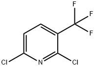 2,6-ジクロロ-3-トリフルオロメチルピリジン 化学構造式