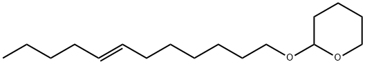 2-[(E)-7-ドデセニルオキシ]テトラヒドロ-2H-ピラン 化学構造式