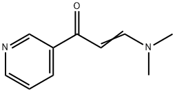 1-(3-吡啶基)-3-(二甲氨基)-2-丙烯-1-酮, 55314-16-4, 结构式