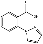 2-(1H-PYRAZOL-1-YL)BENZOIC ACID Structure