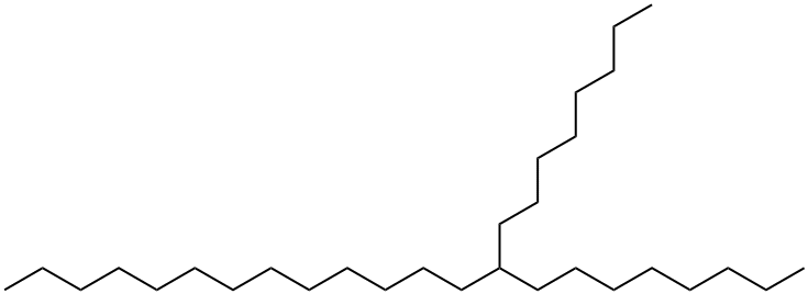 9-オクチルドコサン 化学構造式