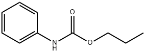 Phenylcarbamic acid propyl ester Struktur