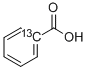 苯甲酸-1-13C(苯基-1-13C) 结构式