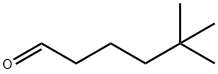 5,5-ジメチルヘキサナール 化学構造式