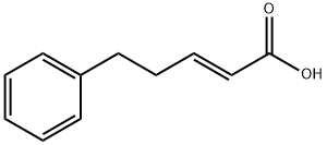 (E)-5-Phenyl-2-pentenoic acid Struktur