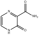 3-HYDROXYPYRAZINE-2-CARBOXAMIDE Struktur