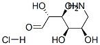 6-アミノ-6-デオキシ-D-グルコース塩酸塩 化学構造式