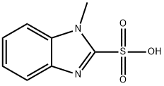 1-METHYL-1H-BENZIMIDAZOLE-2-SULFONIC ACID Structure