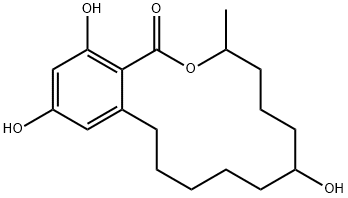 折仑诺(玉米赤酶醇),55331-29-8,结构式