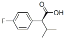 (S)-2-(4-FLUOROPHENYL)-3-METHYLBUTYRIC ACID Structure