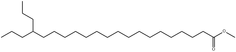 18-Propylhenicosanoic acid methyl ester Struktur