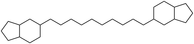 5,5'-(1,10-Decanediyl)bis(octahydro-1H-indene) Structure